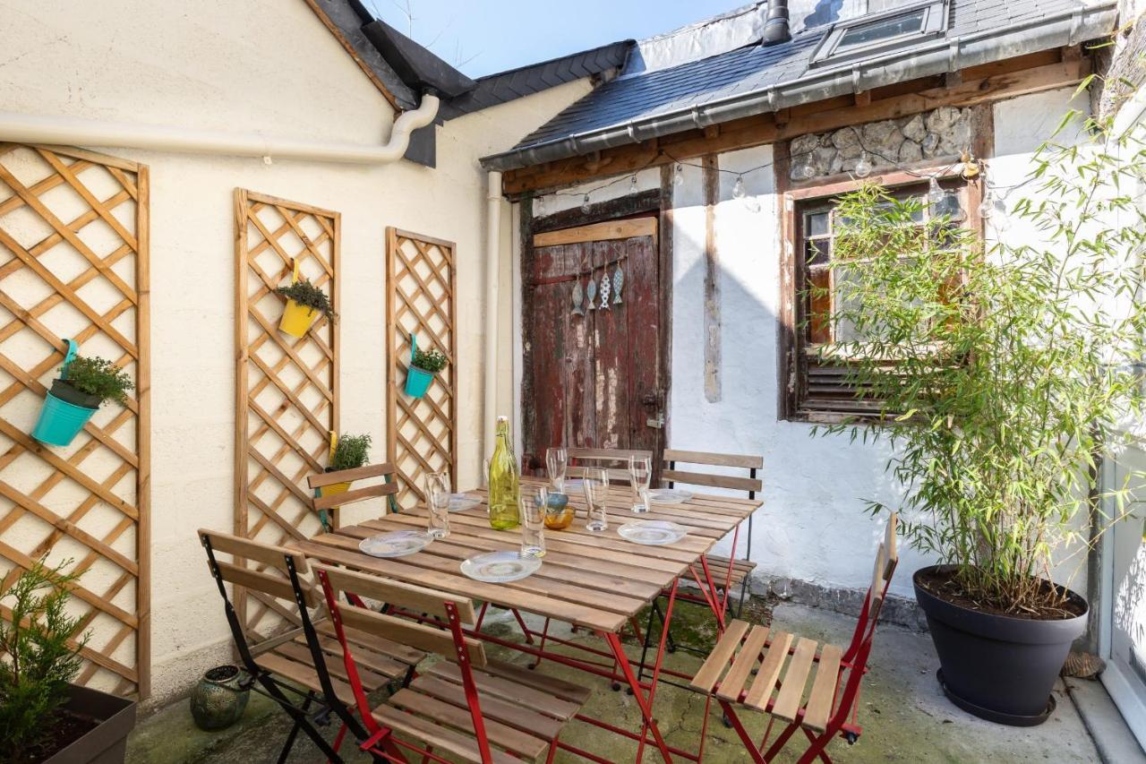 Les Oiseaux Du Corsaire 3 House & Terrace 6 P - Center Honfleur Villa Exterior photo
