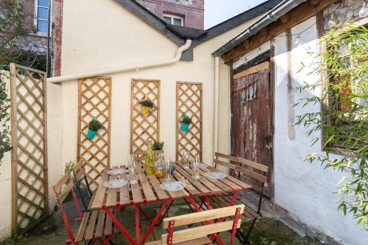 Les Oiseaux Du Corsaire 3 House & Terrace 6 P - Center Honfleur Villa Exterior photo